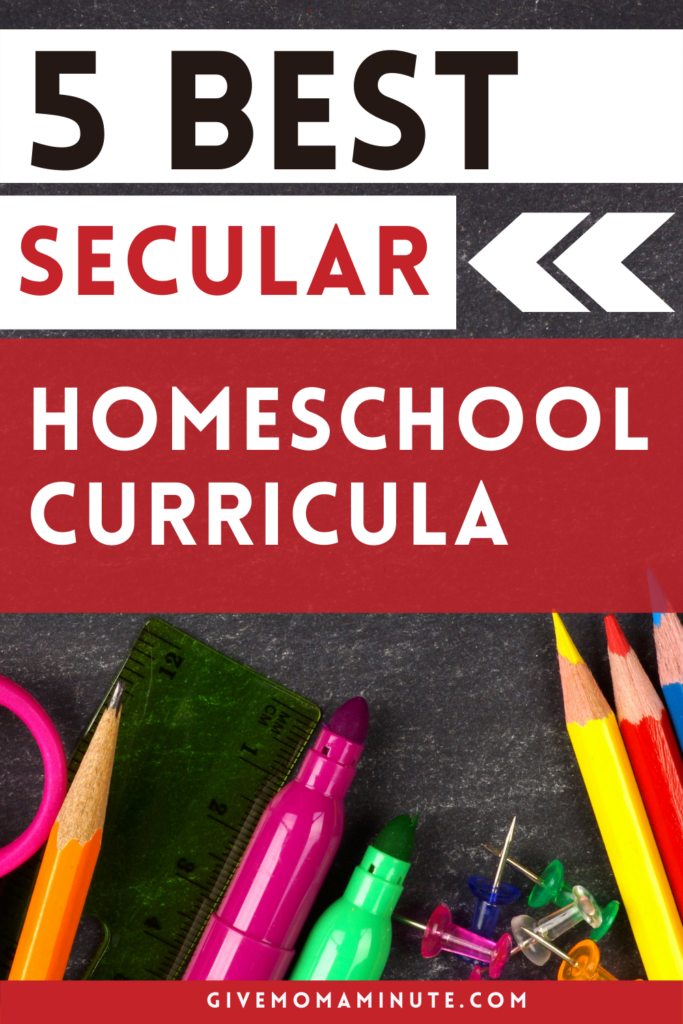 best secular homeschool curriculum, secular science curriculum, non-religious homeschool curriculum, secular homeschool curriculum packages,