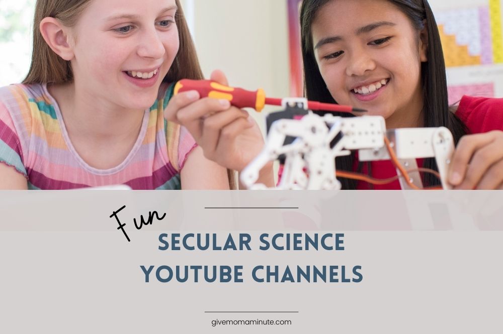YouTube Channels for Homeschool Secular Science