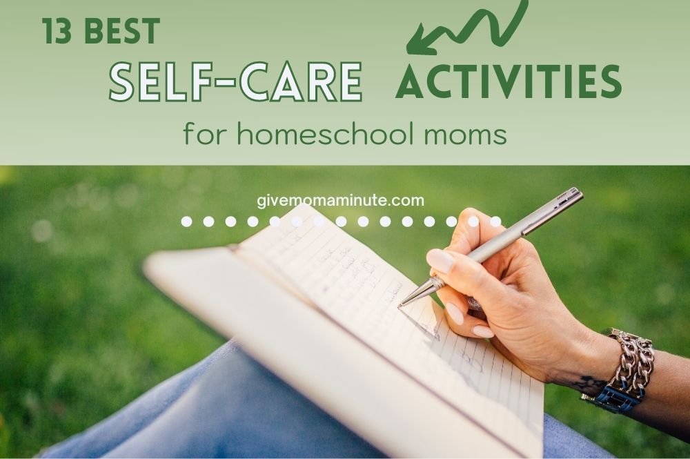 self care activities for moms, self care ideas for busy moms,