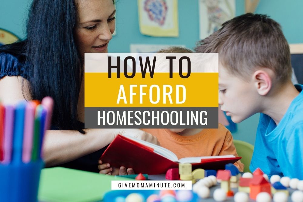 how to afford homeschooling, 9 tips for free homeschool