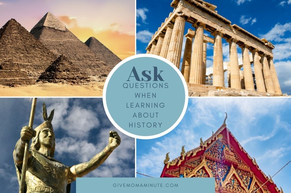 ask questions about homeschool history