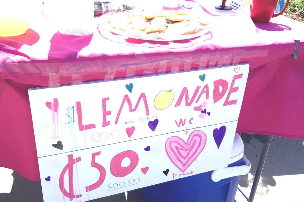 signs for how to market a lemonade stand